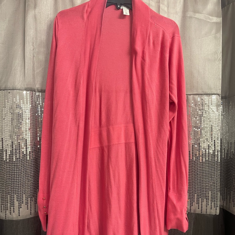 WHBM pink sweater XL